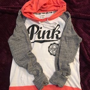PINK lightweight Hoodie